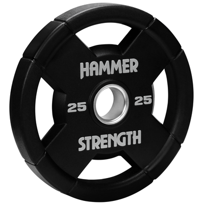 Hammer Strength Urethane Round Olympic Plates