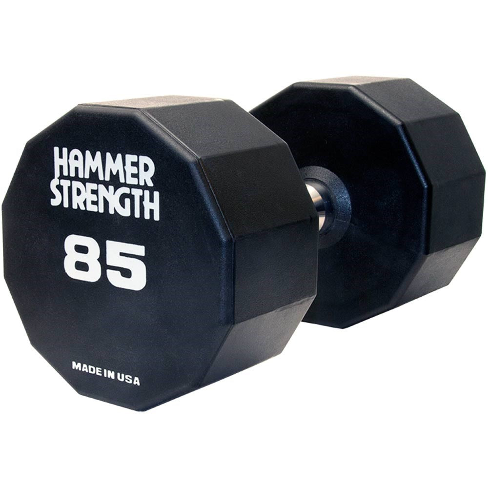 Hammer Strength 12-Sided Urethane Dumbbells