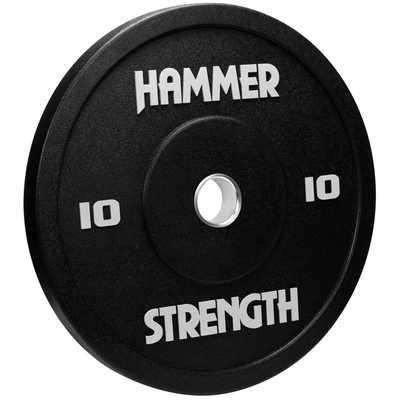 Hammer Strength Urethane Black Bumpers