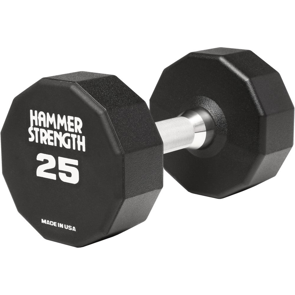 Hammer Strength 12-Sided Urethane Dumbbells