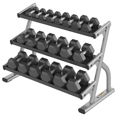 Rubber HEX Dumbbells