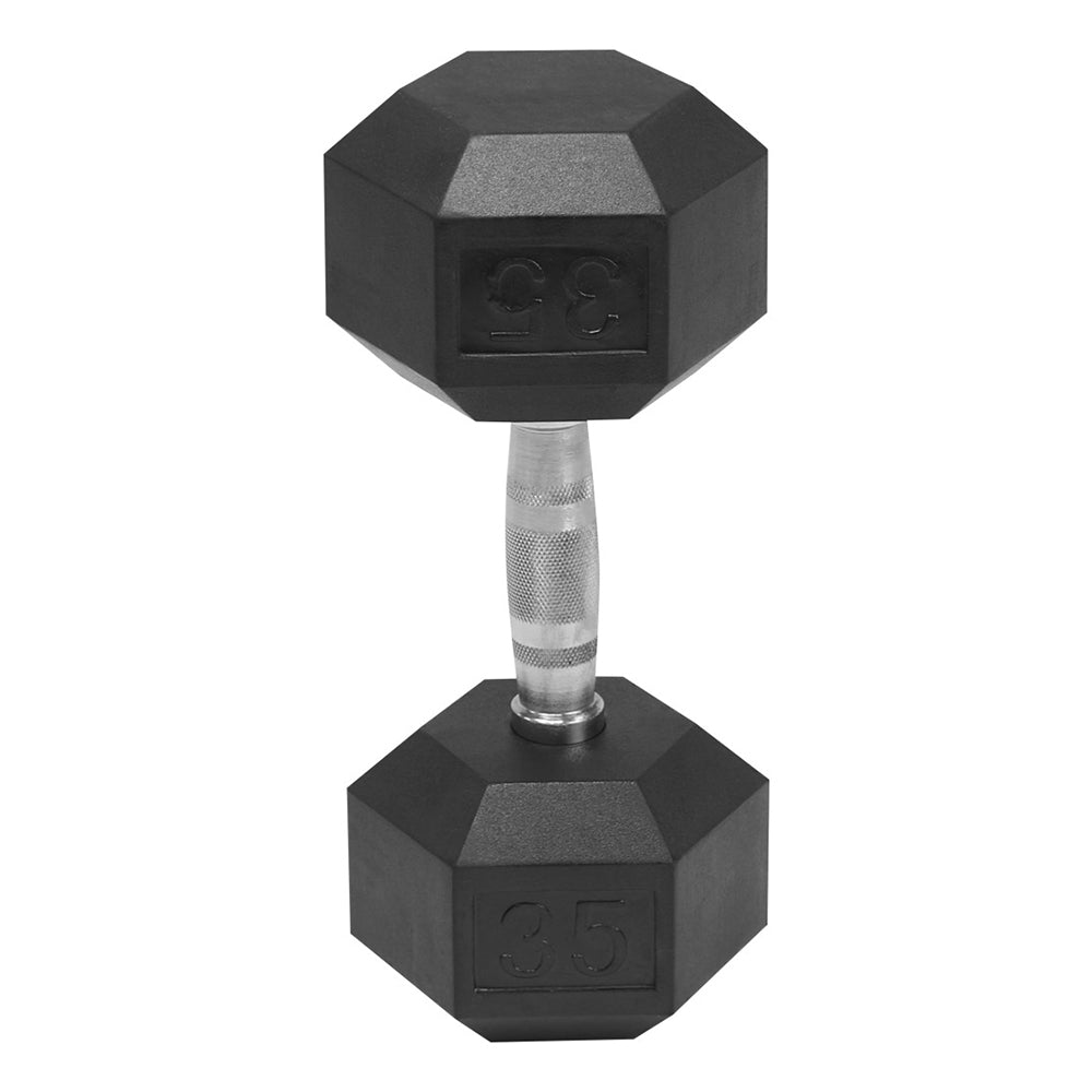 Rubber HEX Dumbbells